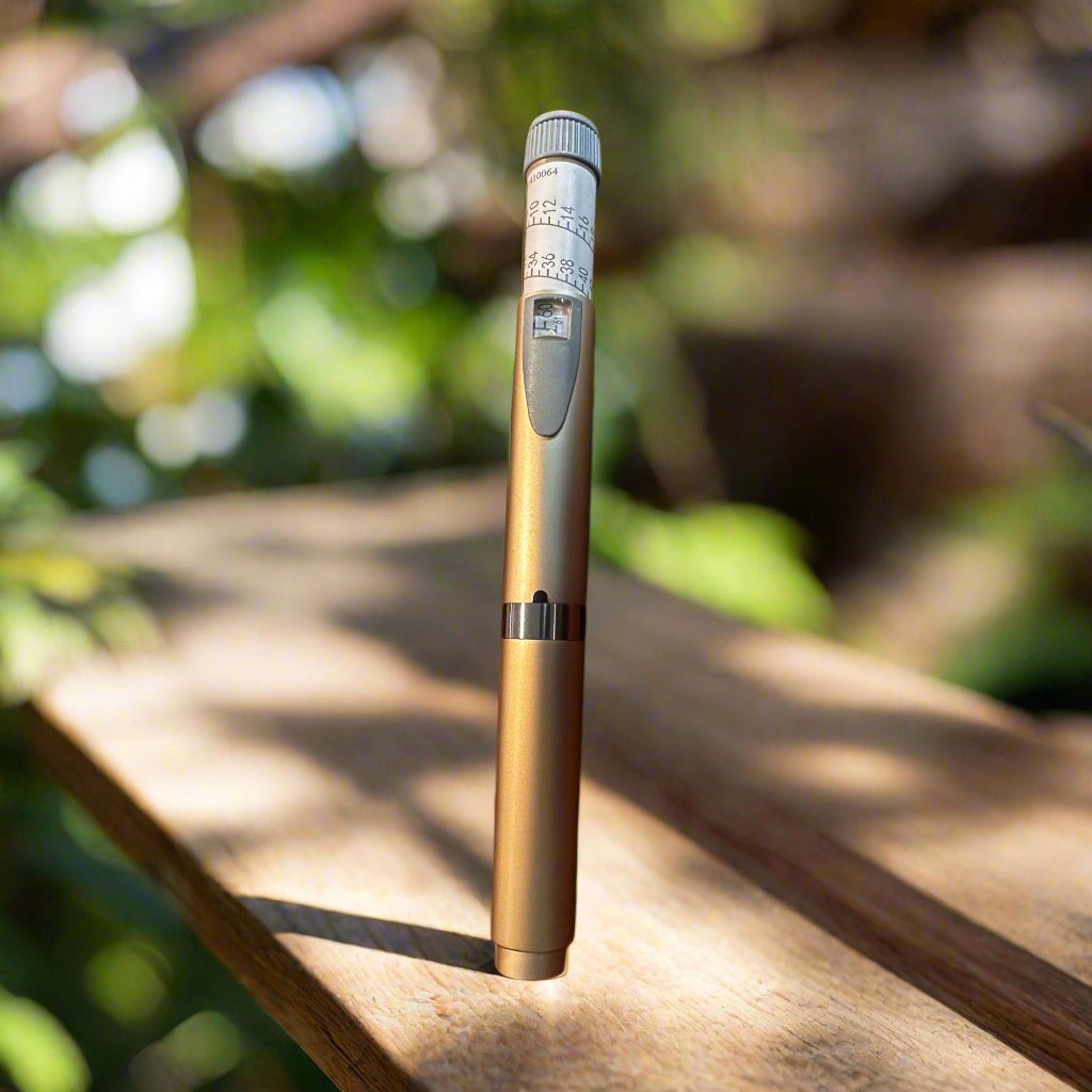 Reconstituting and filling your reusable pen cartridge